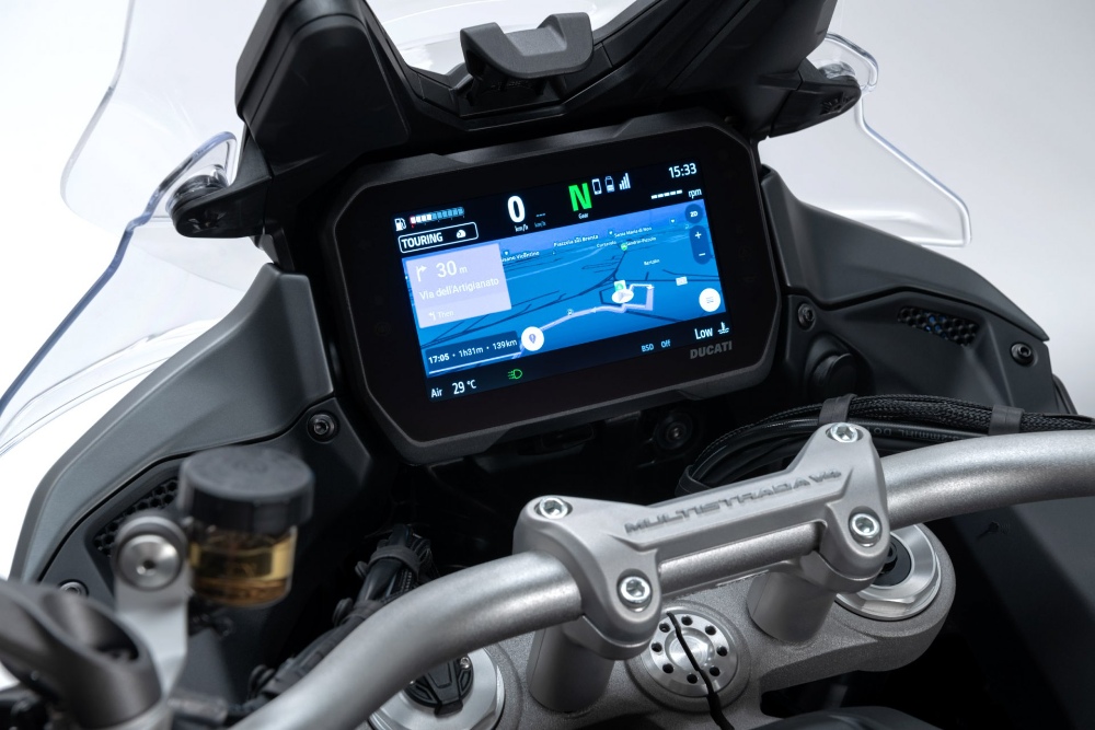 Multistrada V4 Dashboard